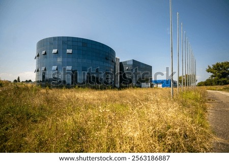 Similar – Foto Bild Verlassenes Ladengeschäft, Spiegelung in Schaufensterscheibe, alte Fassade in Südtirol