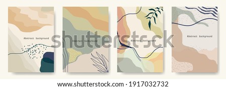 
Abstract vintage background with leaf pattern and various shapes set up. Ideal for cover, poster, business card, flyer, brochure, magazine first page,social media
 and other. illustration vector eps 