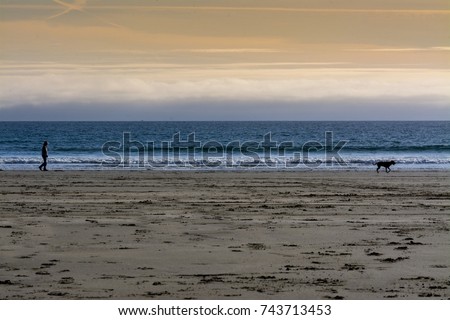 Single Woman Selling On The Beach