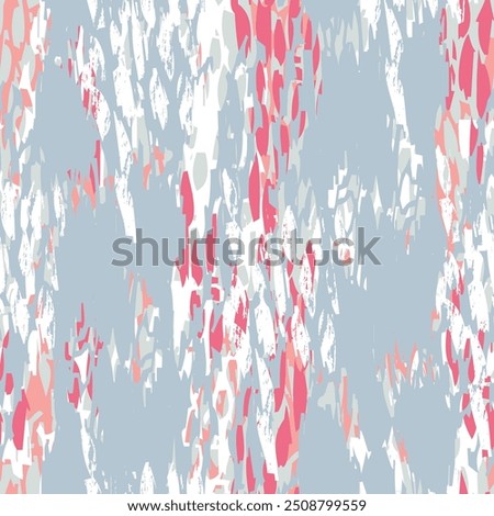 colorful mixed brush animal pattern