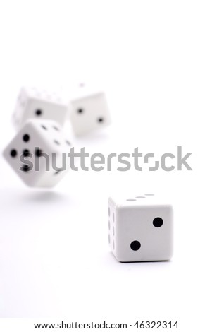 a throw of dice to try their luck