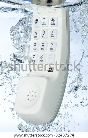 Phone in water