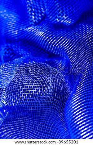 Backgroungs with blue net. Creative abstract