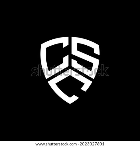 CSC Unique abstract geometric vector logo design
