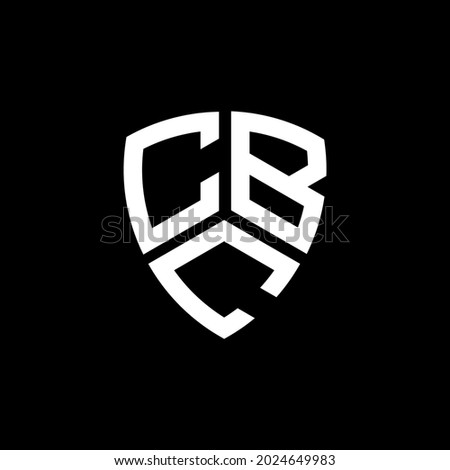 CBC Unique abstract geometric vector logo design