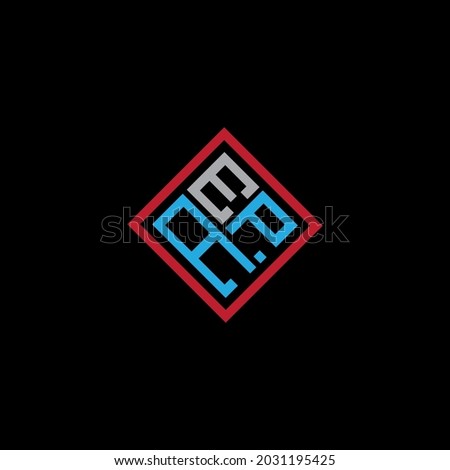 AEP Unique abstract geometric vector logo design