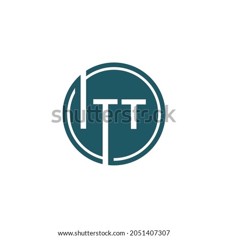 ITT Unique abstract geometric vector logo design