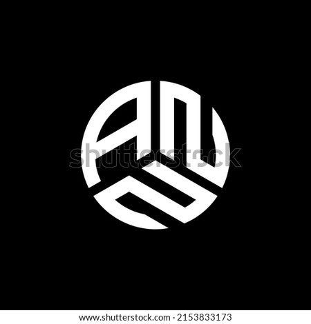 ANZ letter logo design on white background. ANZ creative initials letter logo concept. ANZ letter design.
