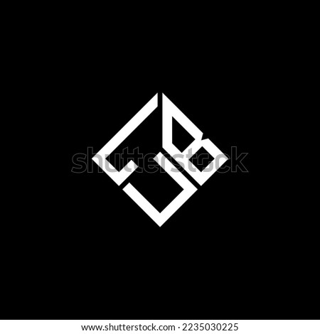 LUB letter logo design on black background. LUB creative initials letter logo concept. LUB letter design.
 Zdjęcia stock © 