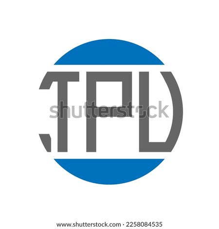 TPV letter logo design on white background. TPV creative initials circle logo concept. TPV letter design.