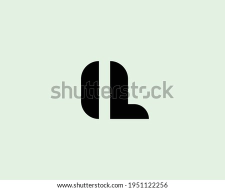 letter il logo design vector template Foto d'archivio © 