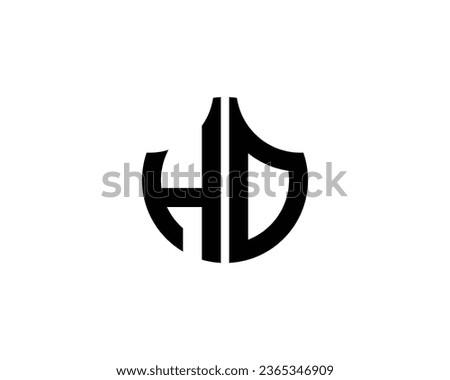 HD logo design vector template