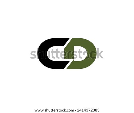 CD LOGO DESIGN VECTOR TEMPLATE