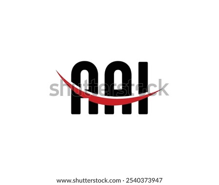 AAI logo design vector template. AAI