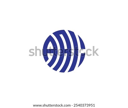 AAI logo design vector template. AAI