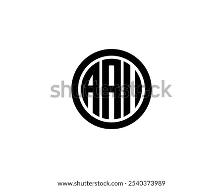 AAI logo design vector template. AAI