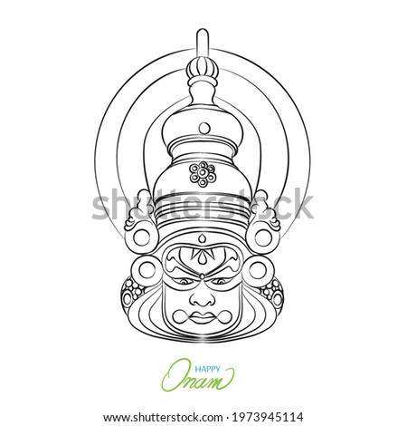 Kathakali Drawing | Free download on ClipArtMag