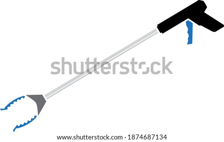 Grabber Reacher Tool icon , vector