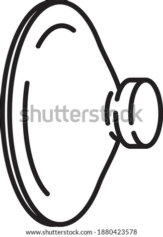 Suction cup icon , vector illustration Photo stock © 