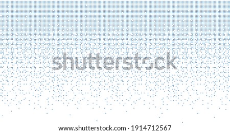 Dispersed background, Dissolved Filled Square, vector background
