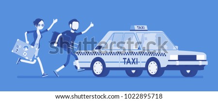 Image, Stock Photo No Panic In transit