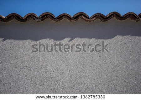 Similar – Image, Stock Photo Roughcasting stone tiles