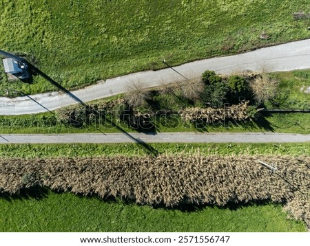 Similar – Image, Stock Photo Old railway line in Germany