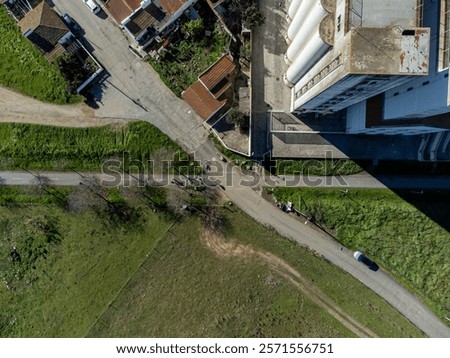 Similar – Image, Stock Photo Old railway line in Germany