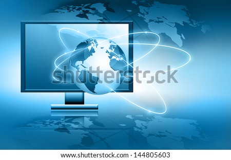 Best television and internet production technology concept
