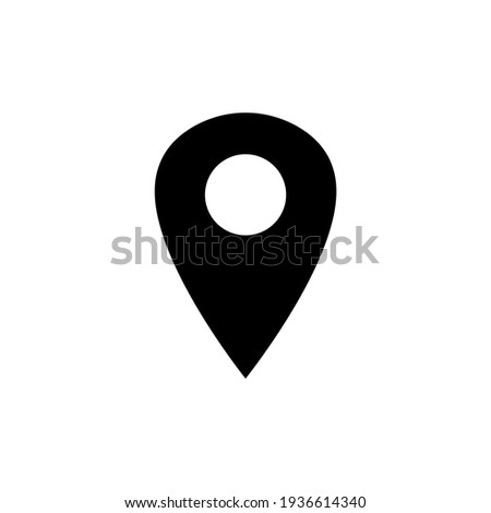 Geolocation sign. Location. icon. Vector illustration