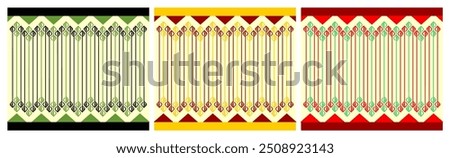 ILLUSTRATION BACKGROUND OF ETHNIC STYLE MADE BY COREL DRAW