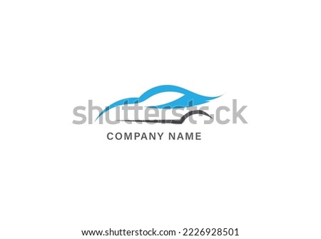 car vehicle transportation logo vector