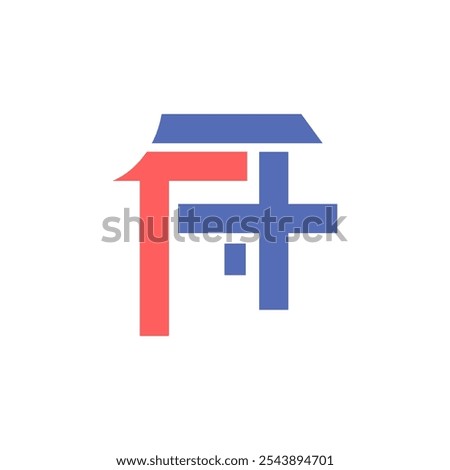 Adobe Illustrator Alphabet logo vector, A flat logo with red and blue colour in white backgroundArtwork