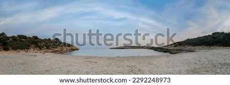 Similar – Foto Bild Leerer galicischer Strand in Corrubedo