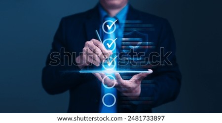 Similar – Image, Stock Photo streamlined marking