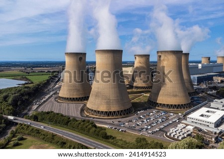 Similar – Image, Stock Photo coal power station at night