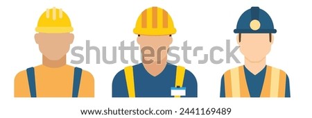 Petroleum industry worker design, Factory workers engineering and engineer vector illustration