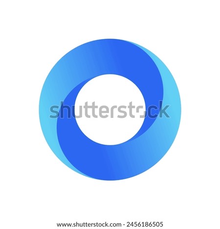 Abstract Circular design isolated on white background. Vector illustration.