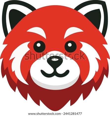 cute and interesting panda red head