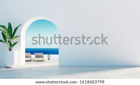 Similar – Foto Bild wohnen auf Santorini