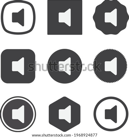 volume off fill icon . web icon set . icons collection. Simple vector illustration.