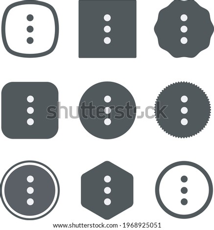 three dots vertical icon . web icon set . icons collection. Simple vector illustration.
