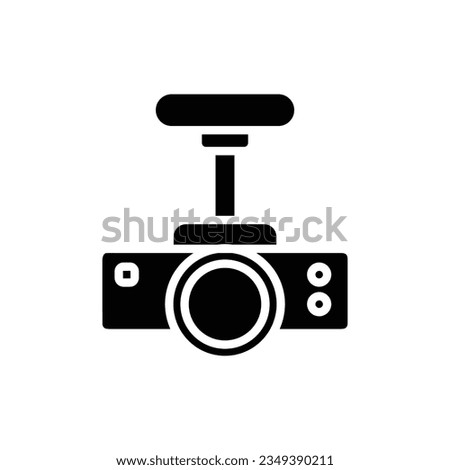 Big Projector Filled Icon Vector Illustration