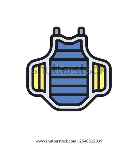 Boxing Protector Icon Vector Illustration