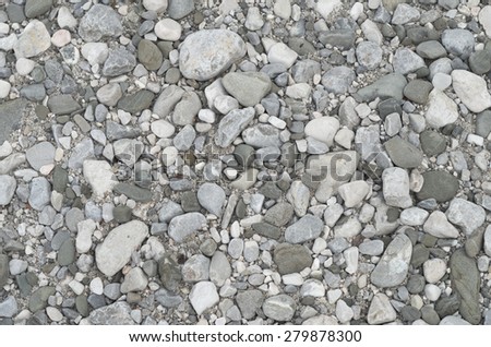 River pebble pattern background