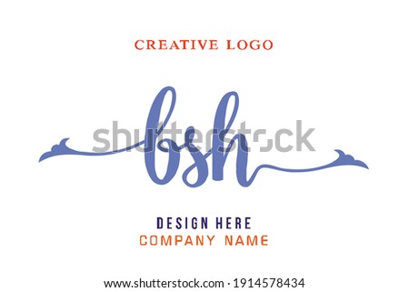 BSH lettering logo is simple, easy to understand and authoritative