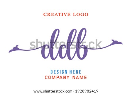 DDB lettering logo is simple, easy to understand and authoritative
