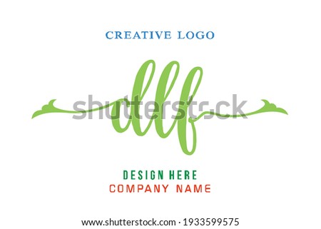 DLF lettering logo is simple, easy to understand and authoritative