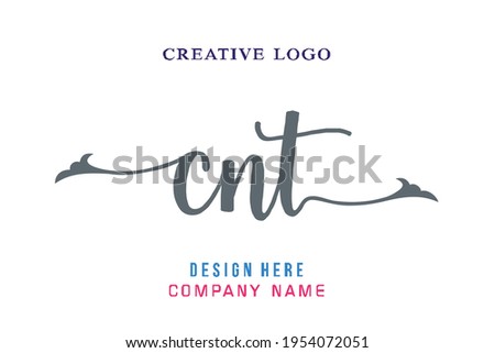 CNT lettering logo is simple, easy to understand and authoritative