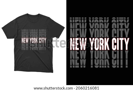 New York City T-Shirt Vector Design, New Yorker Shirt, NYC Shirt, New York Shirt, East Coast Shirt, New York Lover Gift